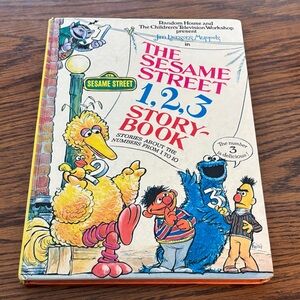 Sesame Street 1,2,3 Story-Book - Classic Kids Counting Book